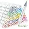 Ohuhu Honolulu B Pastel Alcohol Brush Markers - Blossoming/ Sweetness 48 New Pastel Colors - Brush & Fine Dual Tips